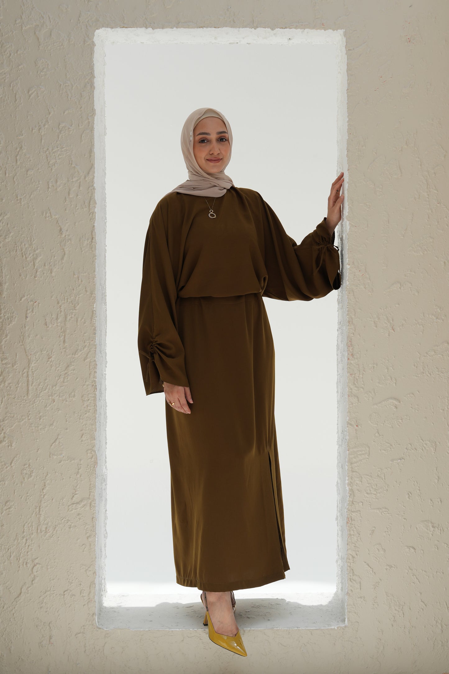 Unstructured Maxi Dress
