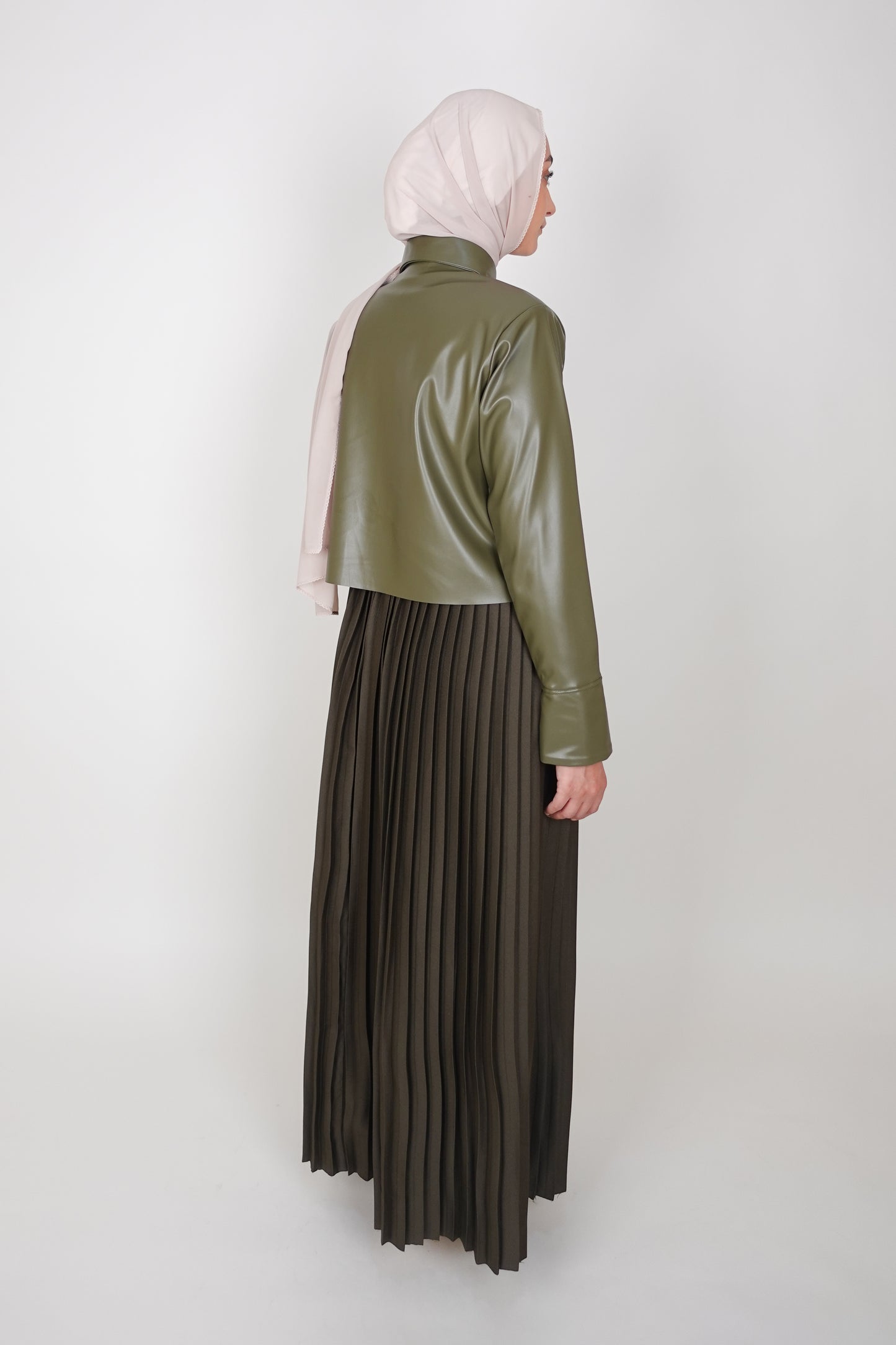 Boujee Leather Dress