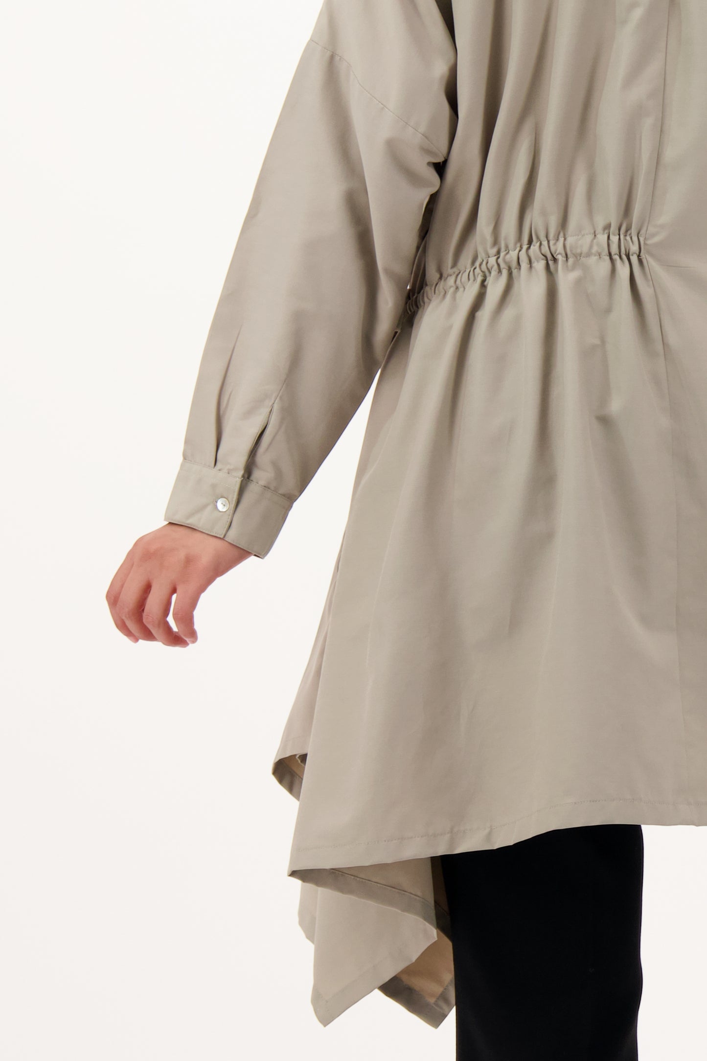 Ruched Drawstring Tunic