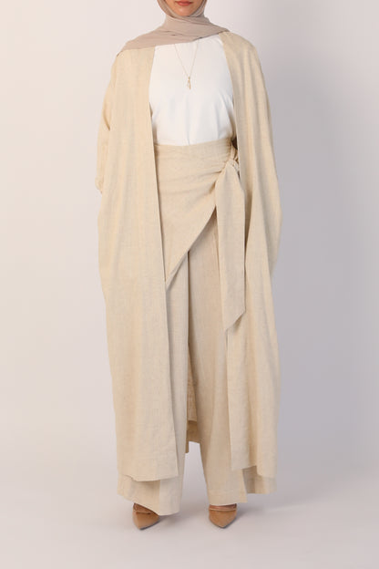 Asymmetrical Linen Co-ords